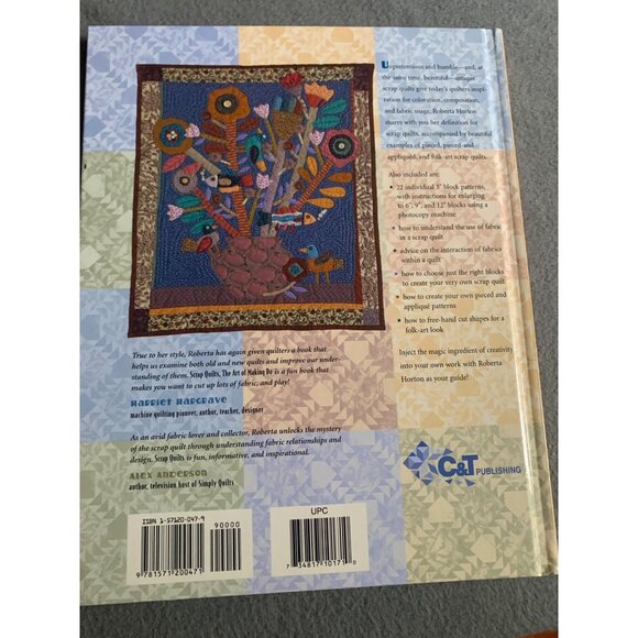 Scrap Quilts: The Art of Making Do Book by Roberta Horton - Picture 3 of 3